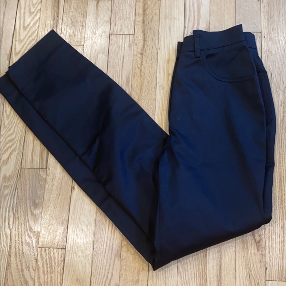 Bernard Zins Mostra straight leg pants size 2 black